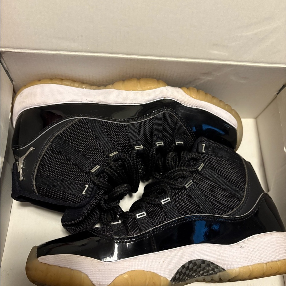 Jordan Black and White Sneakers